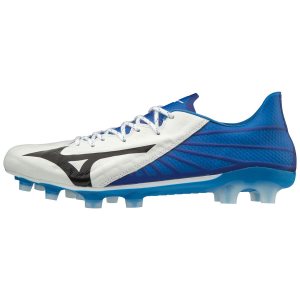 Mizuno Rebula 3 Japan Ποδοσφαιρικα Παπουτσια Ανδρικα - Ασπρα/Μπλε